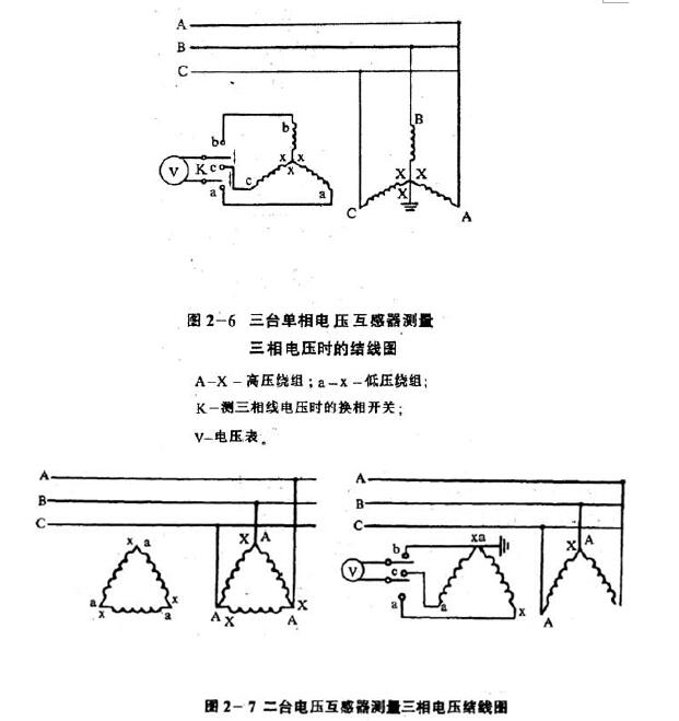 变压器三相电压和电流测量方法