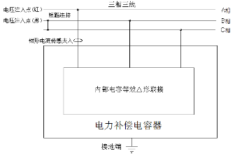 全自动电容电感测试仪△形联接被试电容A相接线图