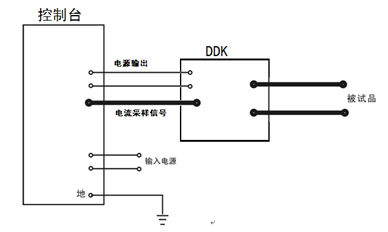 大电流试验装置分体式接线图