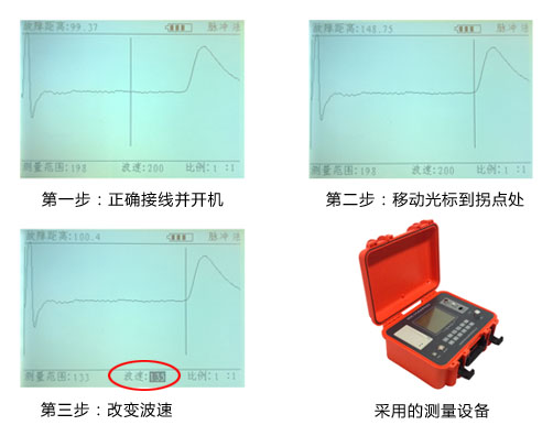 电缆故障测试仪接线图